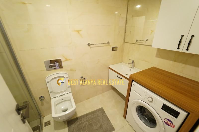 Kurt Safir Rezidans 2+1 Eşyalı Kiralık Daire Mahmutlar Alanya