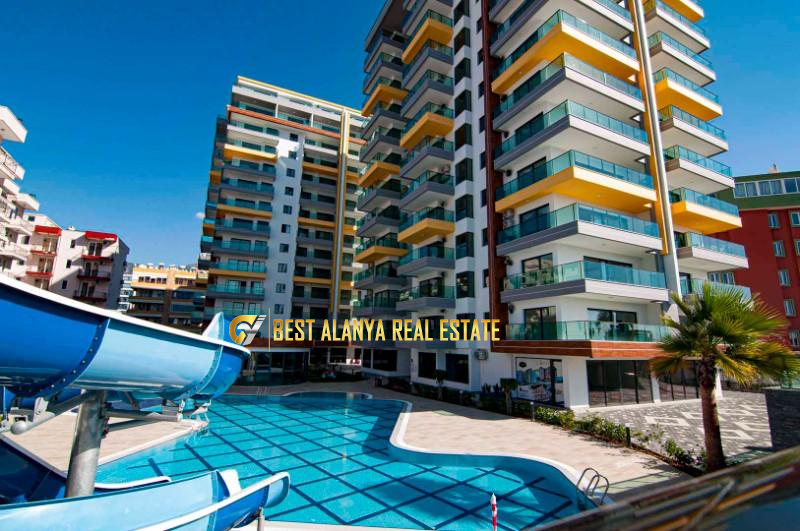 Kurt Safir Rezidans 2+1 Eşyalı Kiralık Daire Mahmutlar Alanya
