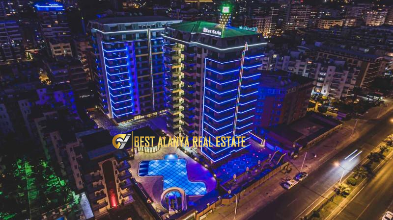 Kurt Safir Rezidans 2+1 Eşyalı Kiralık Daire Mahmutlar Alanya