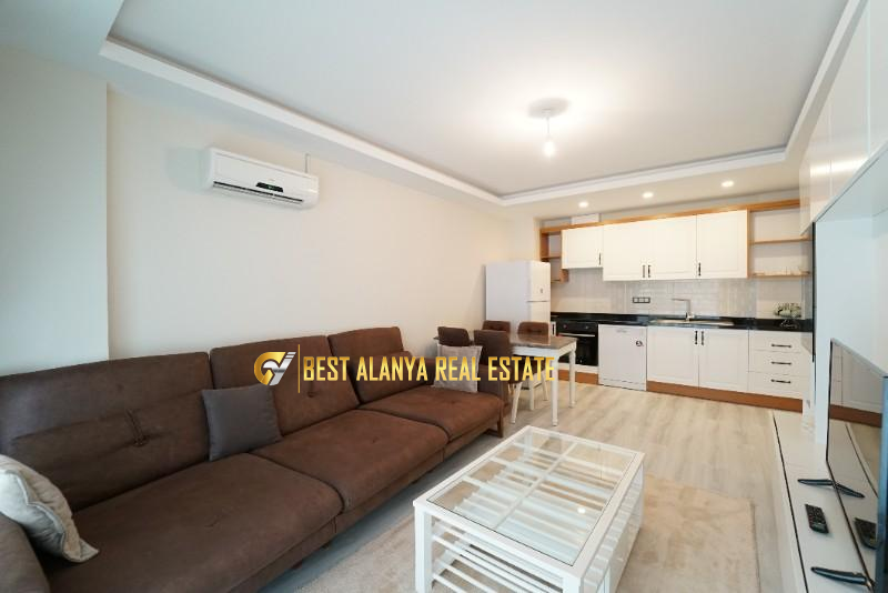 Kurt Safir Rezidans 2+1 Eşyalı Kiralık Daire Mahmutlar Alanya