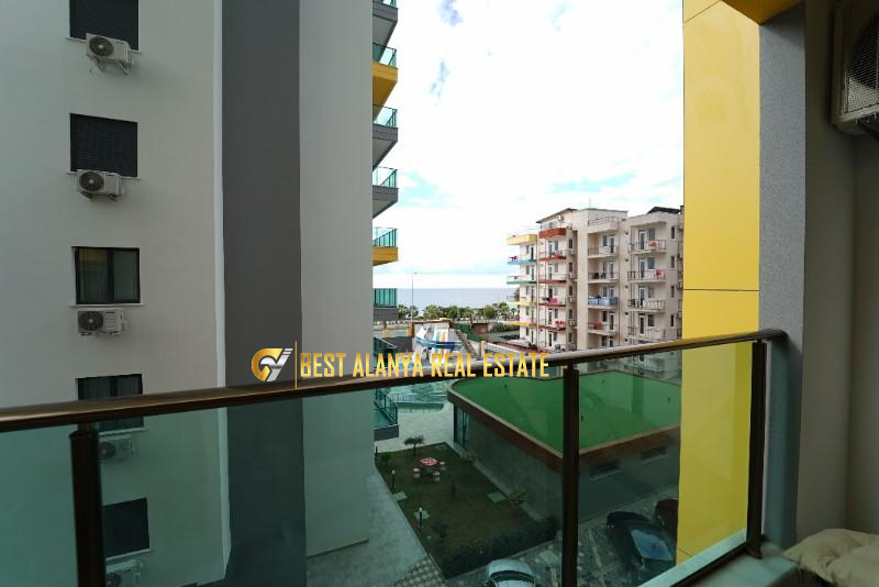 Kurt Safir Rezidans 2+1 Eşyalı Kiralık Daire Mahmutlar Alanya