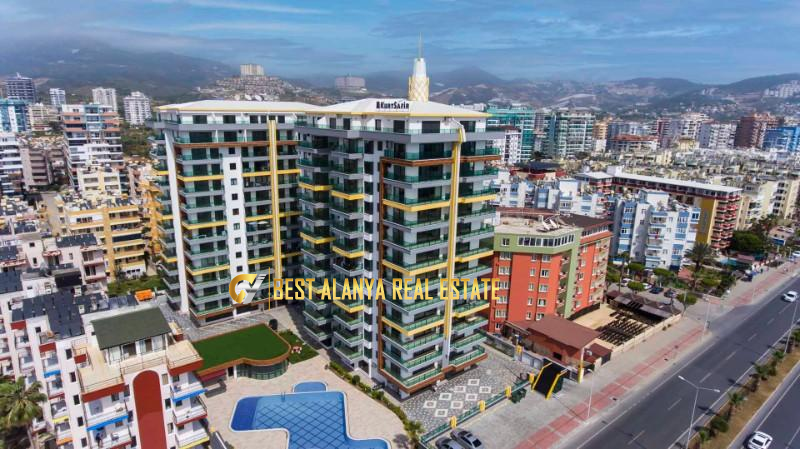 Kurt Safir Rezidans 2+1 Eşyalı Kiralık Daire Mahmutlar Alanya