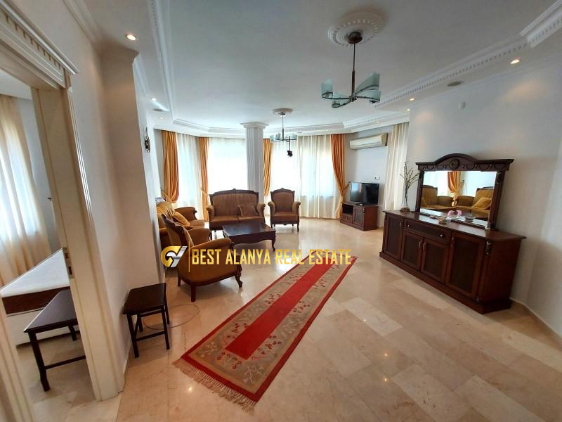 Akdeniz AVM Yakınında 3+1 Eşyalı Kiralık Daire Mahmutlar Alanya