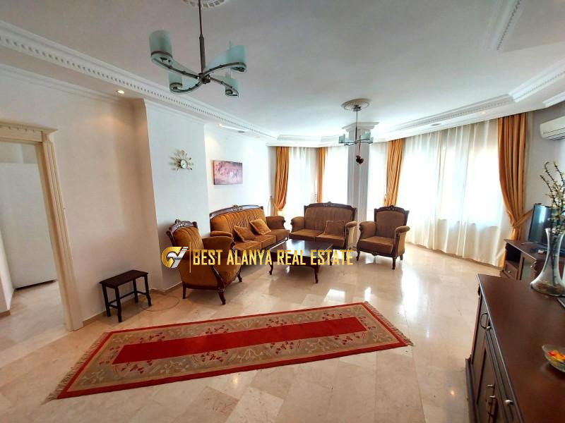 Akdeniz AVM Yakınında 3+1 Eşyalı Kiralık Daire Mahmutlar Alanya