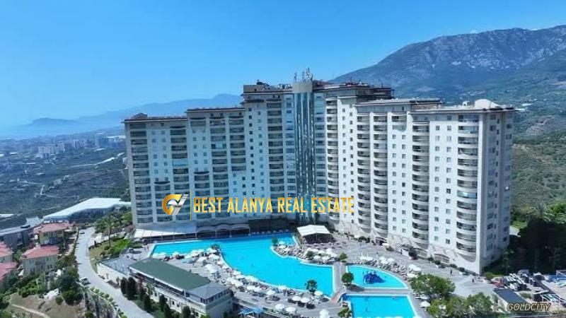 GOLD CİTY HOTEL KİRALIK EŞYALI 2+1 KARGICAK ALANYA