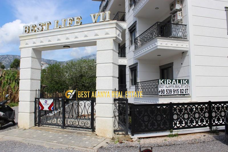 Best Life 7 Sitesi 1+1 Boş Kiralık Daire Mahmutlar Alanya