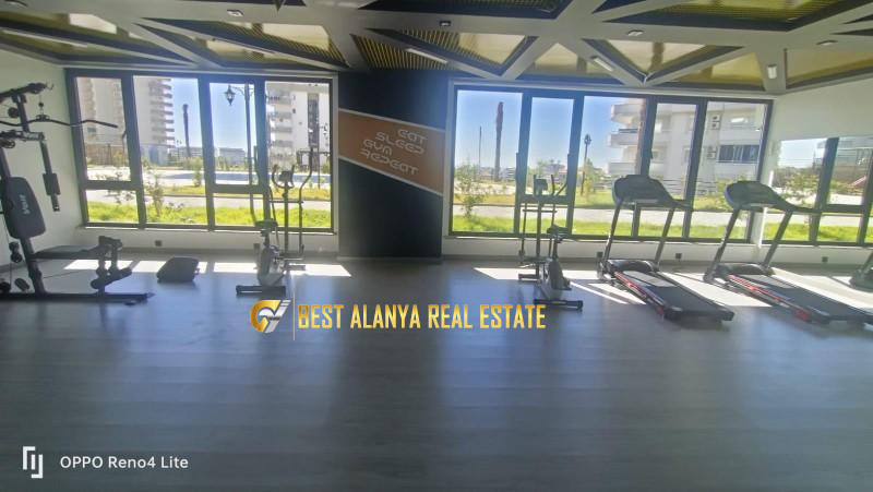Momentus Sitesi 1+1 Boş Kiralık Daire Mahmutlar Alanya