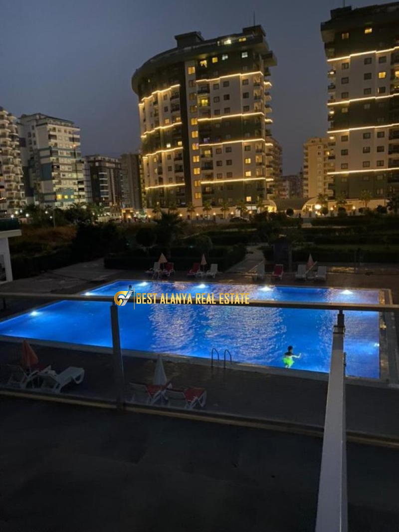 ROSE TOWER SİTESİ 1+1 FULL EŞYALI KİRALIK DAİRE ALANYA MAHMUTLAR