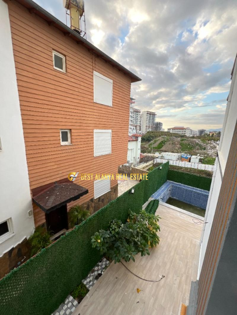 ALANYA MAHMUTLAR'DA UZUN DÖNEM KİRALIK 1+1 DAİRE