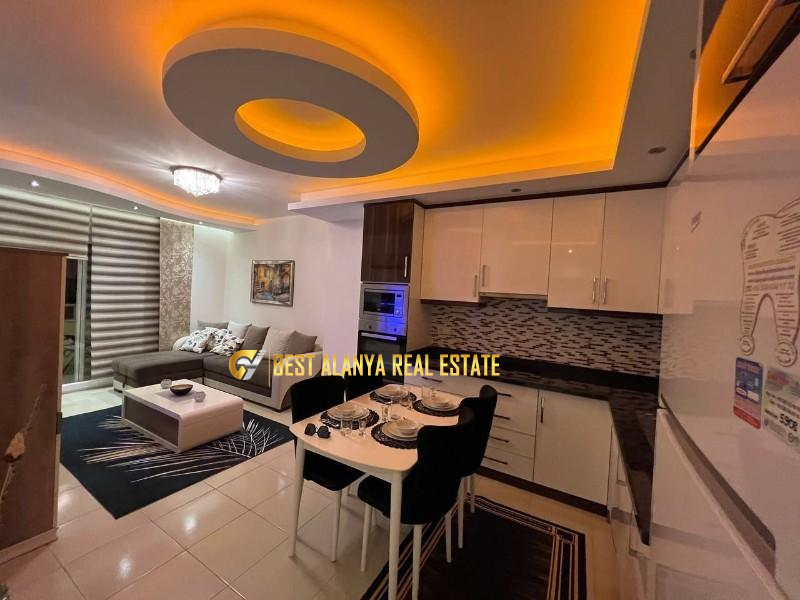 YEKTA ATILIM 1+1 EŞYALI KİRALIK DAİRE ALANYA MAHMUTLAR 