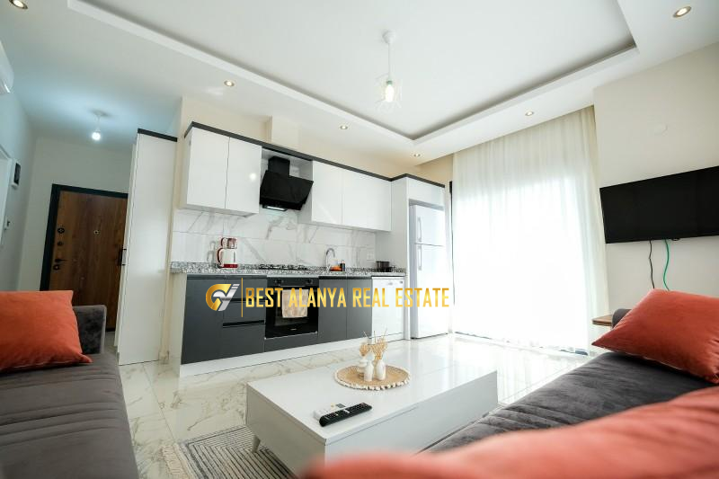 ALANYA KARGICAK'DA 1+1 EŞYALI KİRALIK DAİRE