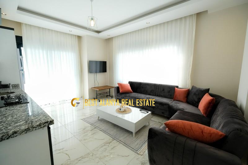 ALANYA KARGICAK'DA 1+1 EŞYALI KİRALIK DAİRE