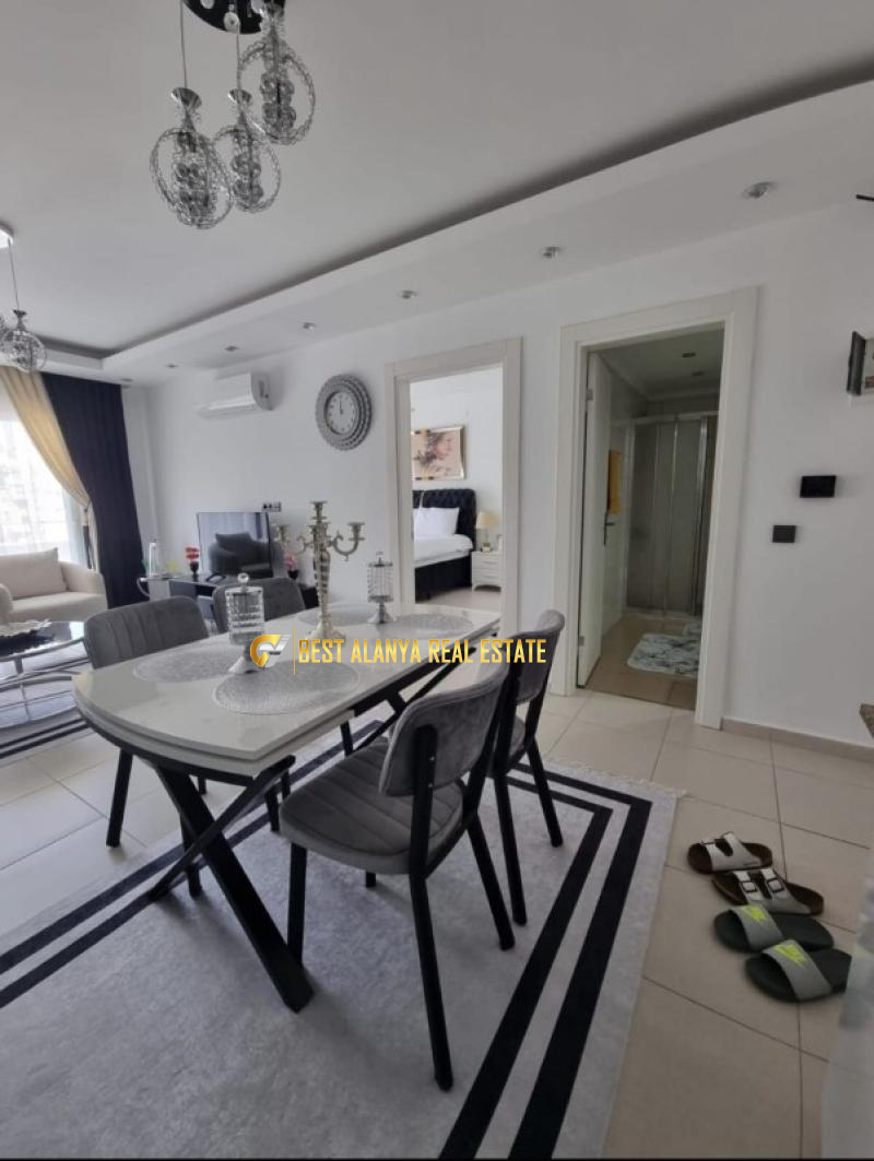 LUXURİ REZİDANS DOLCE VİTA SİTESİ 1+1 EŞYALI KİRALIK DAİRE ALANYA MAHMUTLAR 
