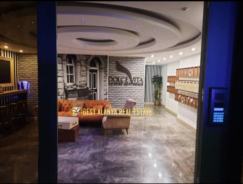 LUXURİ REZİDANS DOLCE VİTA SİTESİ 1+1 EŞYALI KİRALIK DAİRE ALANYA MAHMUTLAR 