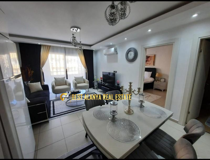 LUXURİ REZİDANS DOLCE VİTA SİTESİ 1+1 EŞYALI KİRALIK DAİRE ALANYA MAHMUTLAR 