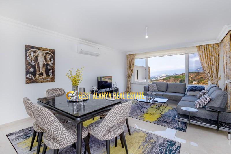 LÜKS KOMPLEKS 2+1 EŞYALI KİRALIK DAİRE ALANYA KARGICAK