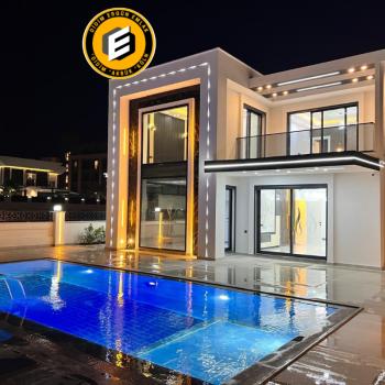 Didim Ergün Emlak'tan Satılık Efeler Mh. Sıfır 4+1 AYRI MUTFAK HAVUZLU TAM MÜSTAKİL Villa! Ek- 5580
