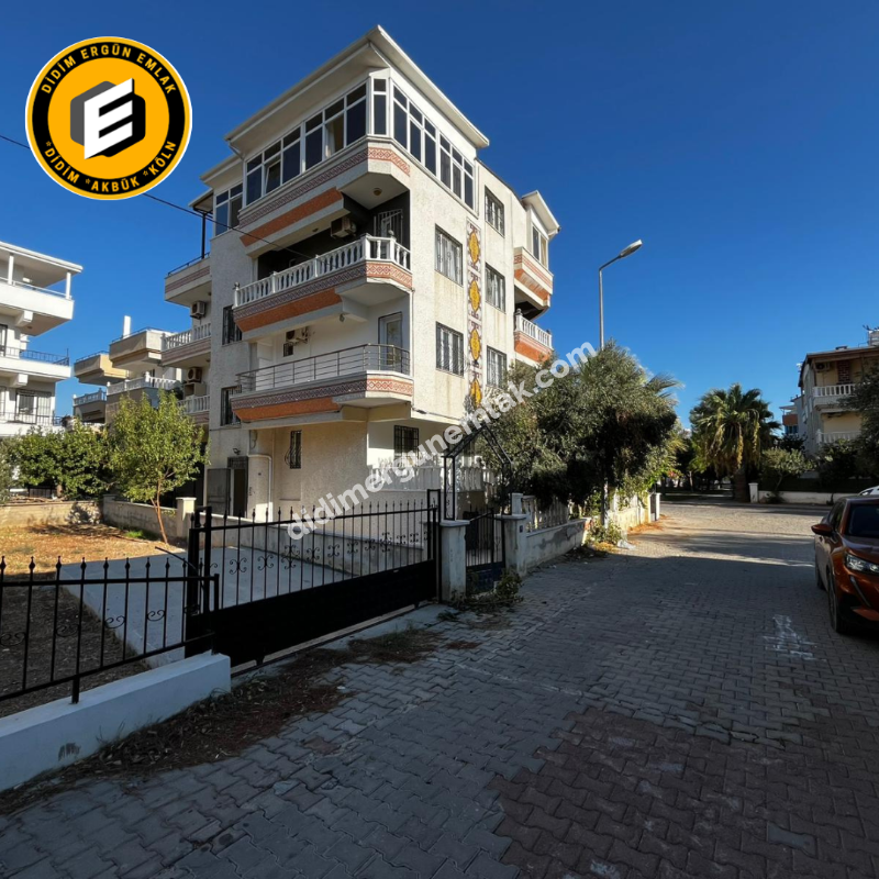Didim Çamlık mh. 2+1 Ayrı Mutfak Cadde üzeri orta kat kelepir daire ! Ek-1166