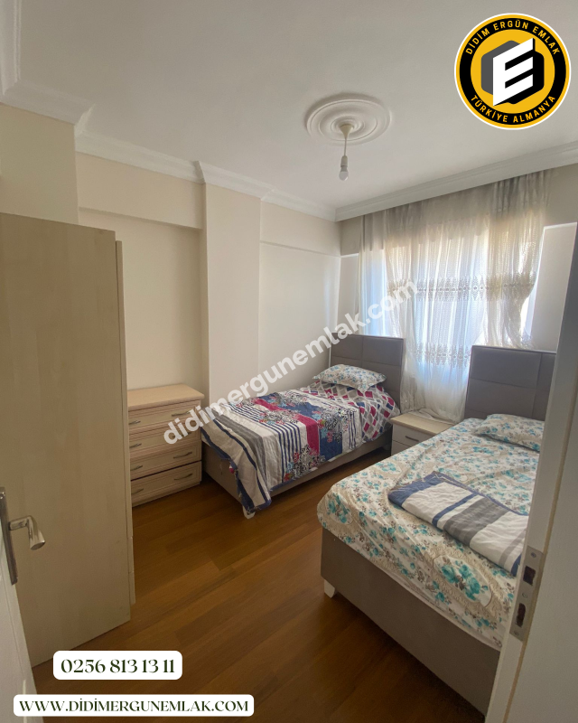  DİDİM CUMHURİYET MAHALESİN DE 3+1 AÇIK MUTFAK DENİZ MANZARALI SATILIK DUBLEKS  EK: ( 1250)