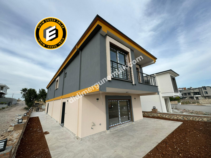 Didim Hisar Mahallesin de 3+1 Açık Mutfak Satılık Villa (EK :1069 )