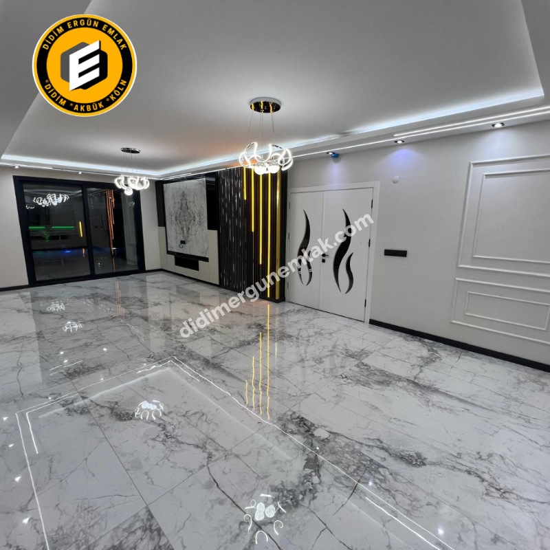 Didim Ergün Emlak'tan Satılık Efeler Mh. Sıfır 4+1 AYRI MUTFAK HAVUZLU TAM MÜSTAKİL Villa! Ek- 5580