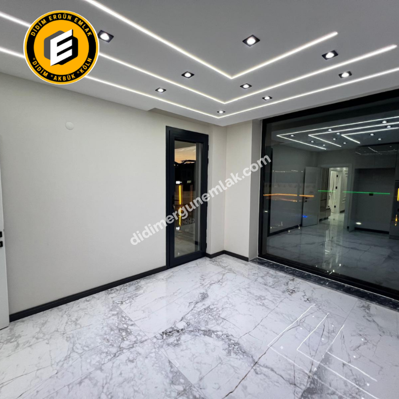 Didim Ergün Emlak'tan Satılık Efeler Mh. Sıfır 4+1 AYRI MUTFAK HAVUZLU TAM MÜSTAKİL Villa! Ek- 5580