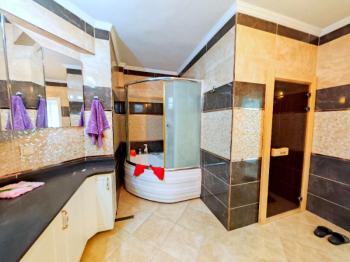 Didim'de Kiralık Lüks Villa - Havuzlu Sitede Jakuzili, Saunalı, Kaloriferli, Deniz Manzaralı