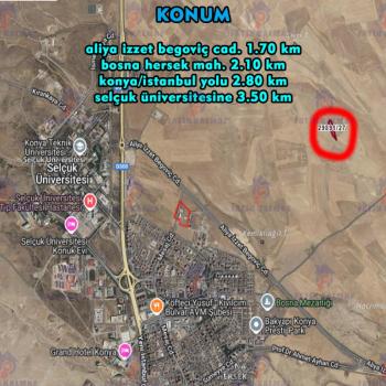 Konya / Selçuklu / Satılık Tarla AşağıPınarbaşı Mah. 6.634 M2 (Müstakil)