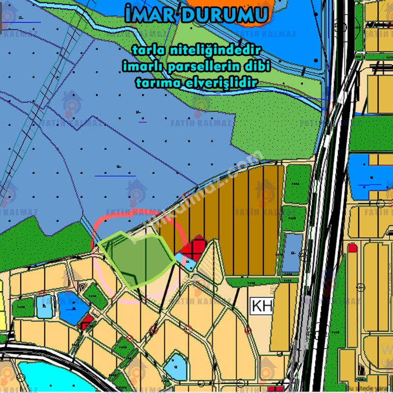 Konya / Selçuklu / Satılık Tarla Yazır Mah. 432 M2 (Hisseli)