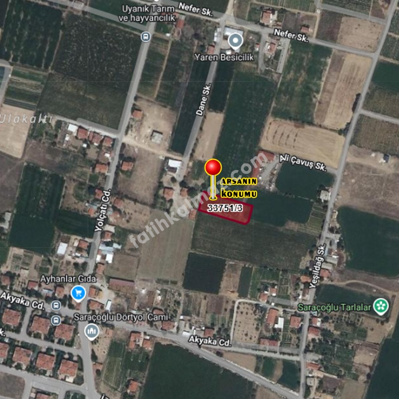 Konya / Karatay / Satılık Arsa İstiklal Mah. Müstakil 2.057 M2