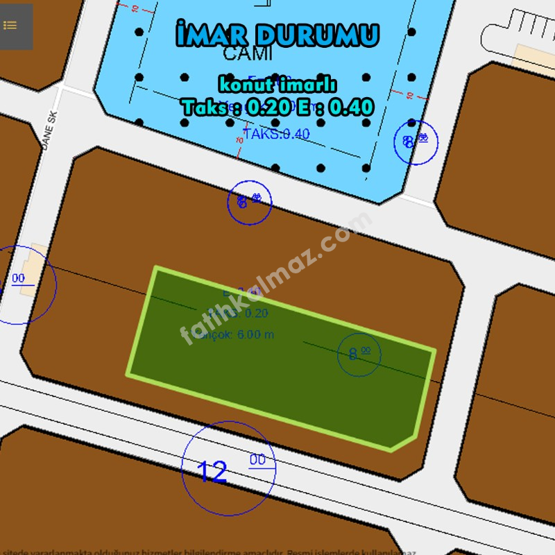Konya / Karatay / Satılık Arsa İstiklal Mah. Müstakil 2.057 M2
