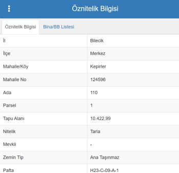 BİLECİK MERKEZ KEPİRLER KÖYÜ'NDE SATILIK TARLA (TR/ENG)