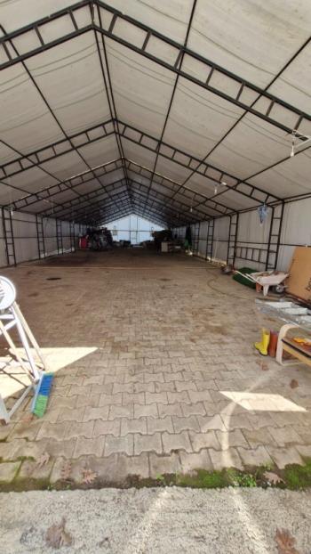 SATILIK 4+1 ÇİFTLİK EVİ + 300 m2 ÇELİK KONSTRÜKSİYON  ÇADIR + 2 ADET SERA 