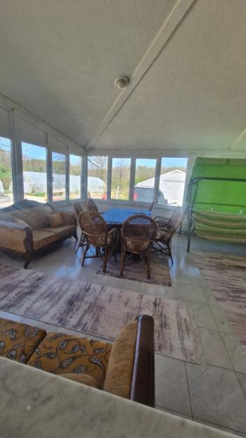 SATILIK 4+1 ÇİFTLİK EVİ + 300 m2 ÇELİK KONSTRÜKSİYON  ÇADIR + 2 ADET SERA 
