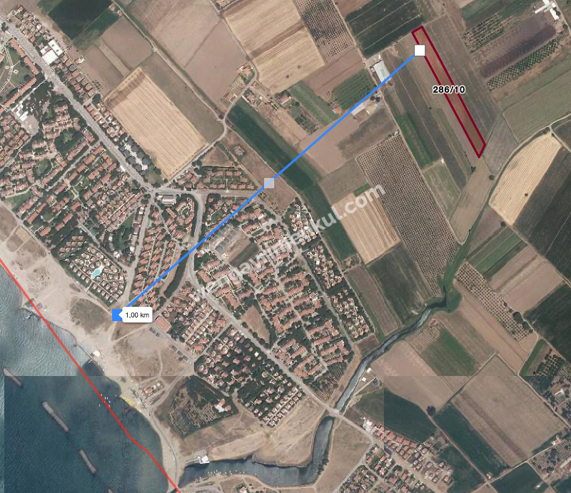 Denize Yakın 9482 m² Yatırımlık Tarla – Ayvalık Altınova