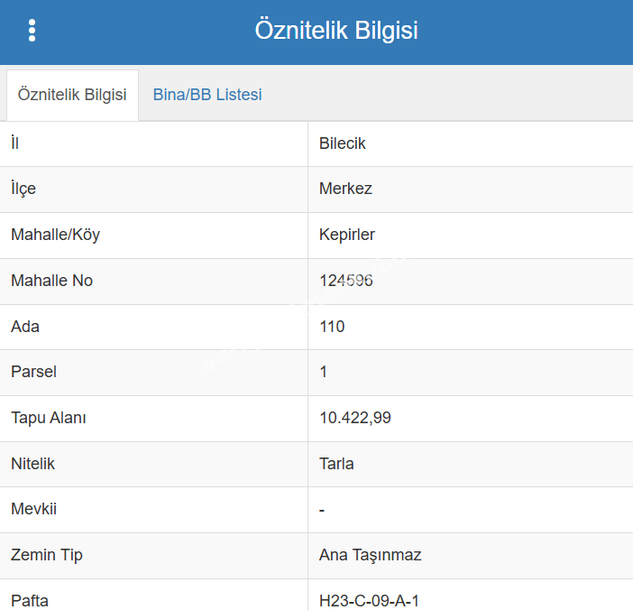 BİLECİK MERKEZ KEPİRLER KÖYÜ'NDE SATILIK TARLA (TR/ENG)