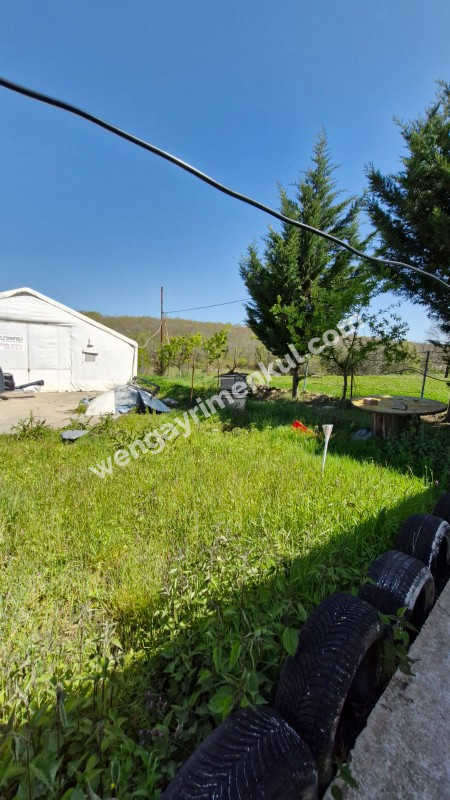 SATILIK 4+1 ÇİFTLİK EVİ + 300 m2 ÇELİK KONSTRÜKSİYON  ÇADIR + 2 ADET SERA 
