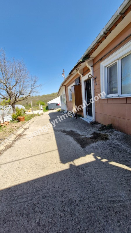 SATILIK 4+1 ÇİFTLİK EVİ + 300 m2 ÇELİK KONSTRÜKSİYON  ÇADIR + 2 ADET SERA 
