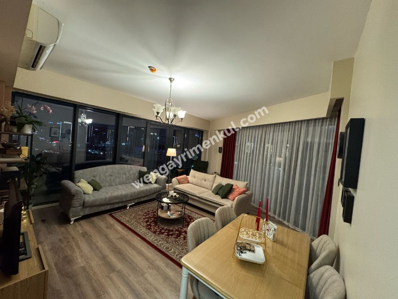KARAT34 'TE A BLOK 5.KATTA BRÜT 129 M2 ,BÜYÜK TİP 2+1 SATILIK DAİRE