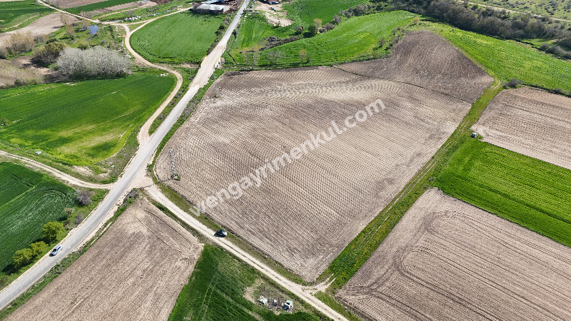 23.527 M² TEK TAPU YERLEŞİME YAKIN ASFALT ÜZER FIRSAT TARLA