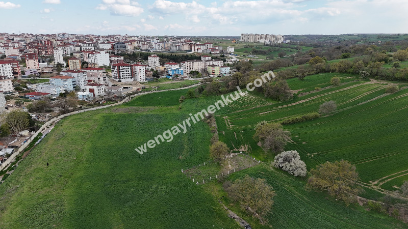 477 m² ÇERKEZKÖYDE 4 KAT İMARLI SATILIK ARSA