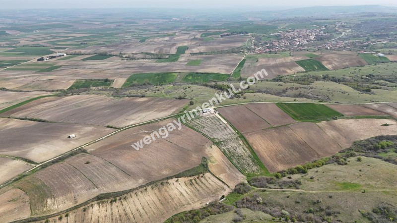 TEKİRDAĞ MALKARA KARAMURAT %5 ÇİFTLİK İMARLI SATILIK TEK TAPU TARLA