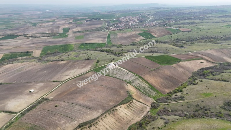 TEKİRDAĞ MALKARA KARAMURAT %5 ÇİFTLİK İMARLI SATILIK TEK TAPU TARLA