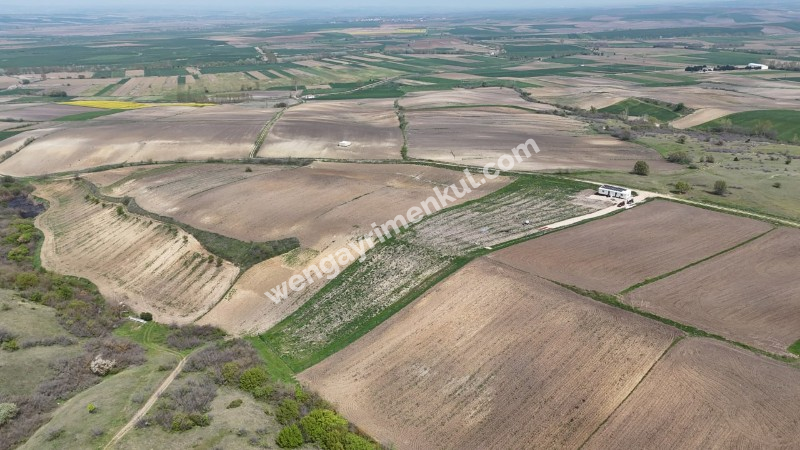TEKİRDAĞ MALKARA KARAMURAT %5 ÇİFTLİK İMARLI SATILIK TEK TAPU TARLA