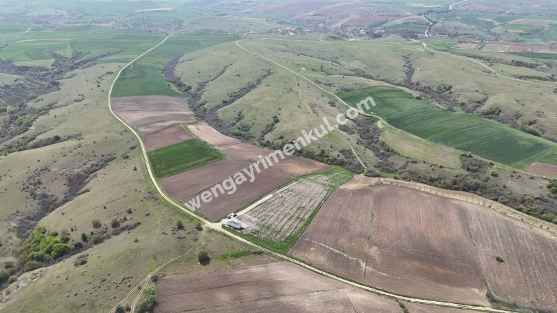 TEKİRDAĞ MALKARA KARAMURAT %5 ÇİFTLİK İMARLI SATILIK TEK TAPU TARLA