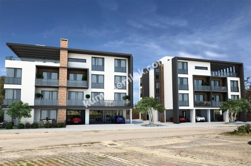 KIBRIS LEFKOŞA GÖNYELİ BÖLGESİNDE SATILIK YENİ SIFIR DAİRE 
