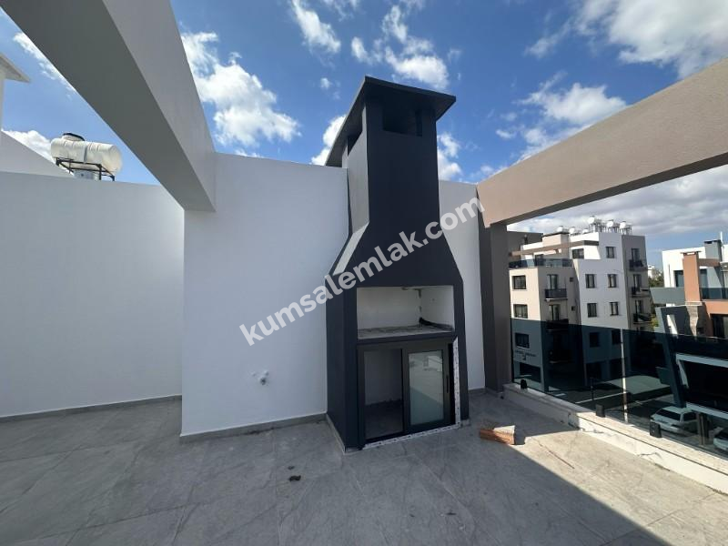 KIBRIS LEFKOŞA KÜÇÜK KAYMAKLI BÖLGESİNDE SATILIK  YENİ SIFIR 3+1 PENTHOUSE DAİRE