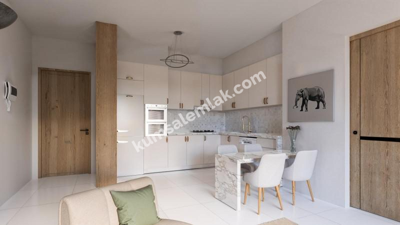 KIBRIS LEFKOŞA MARMARA BÖLGESİNDE TÜRK MALI SATILIK DAİRE 