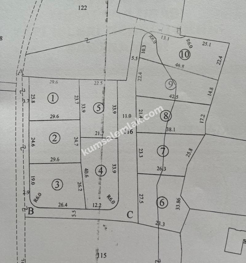  ALAYKÖY DE 65.000 STG den BAŞLAYAN SATILIK ARSALAR
