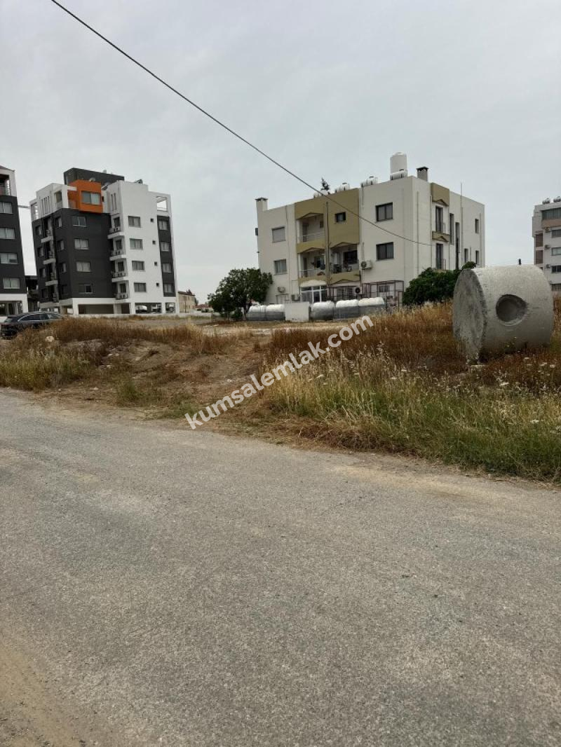 KIBRIS LEFKOŞA KERMİYA BÖLGESİNDE APARTMAN İZİNLİ SATILIK  ARSA